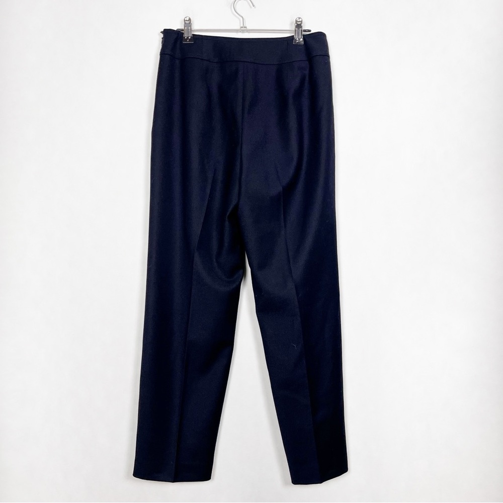 Vintage Talbots Petites Navy Wool Dress‎ Pants Trousers Lined Size 6 Bi-Stretch - Picture 6 of 10